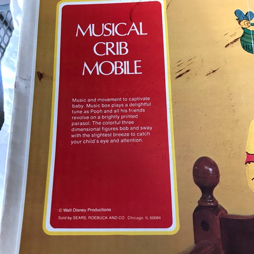 Musical Crib Mobile - Yellow & Multicolor - Picture 2 of 10